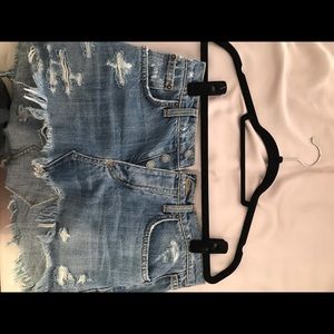 CarMar denim jean skirt